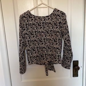 Long Sleeve open back Gentle Fawn Blouse